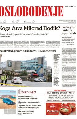 Oslobođenje - broj 25321, 24. maj 2017.