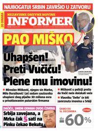 Informer - broj 187, 13. dec 2012.