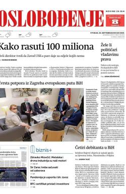Oslobođenje - broj 26494, 29. sep 2020.