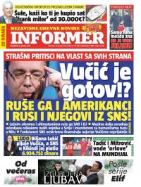 Informer - broj 1355, 10. okt 2016.