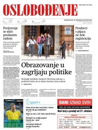 Oslobođenje - broj 25478, 30. okt 2017.
