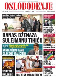 Oslobođenje - broj 24.361, 27. sep 2014.