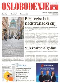 Oslobođenje - broj 26847, 23. nov 2021.