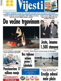 Vijesti - broj 5686, 27. jan 2014.