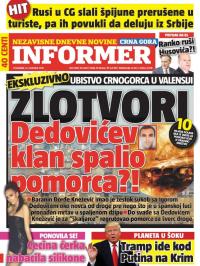 Informer CG - broj 1385, 14. nov 2016.