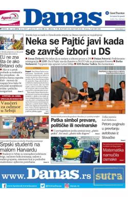 Danas - broj 6841, 22. jun 2016.