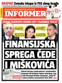 Informer - broj 154, 5. nov 2012.