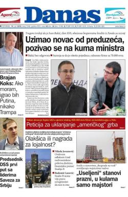 Danas - broj 7598, 19. jul 2018.