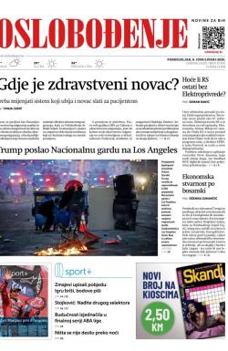 Oslobođenje - broj 27930, 9. jun 2025.