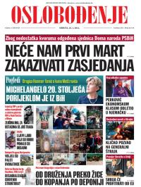 Oslobođenje - broj 24.116, 25. jan 2014.
