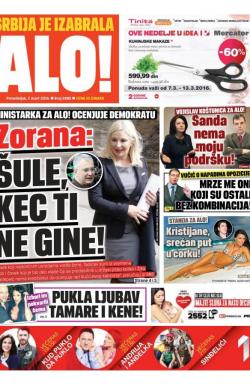 Alo - broj 2885, 7. mar 2016.