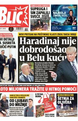 Blic - broj 7873, 17. jan 2019.