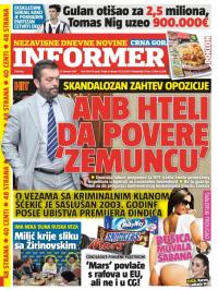 Informer CG - broj 1161, 25. feb 2016.