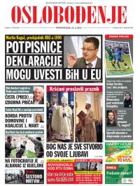 Oslobođenje - broj 24.202, 21. apr 2014.