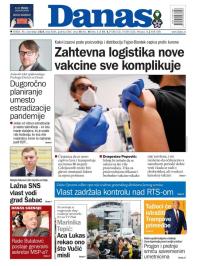 Danas - broj 8444, 11. nov 2020.