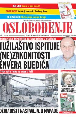Oslobođenje - broj 24.880, 28. feb 2016.