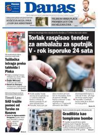 Danas - broj 8696, 21. jul 2021.
