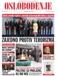 Oslobođenje - broj 24.786, 26. nov 2015.