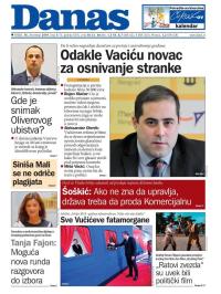 Danas - broj 8115, 18. dec 2019.
