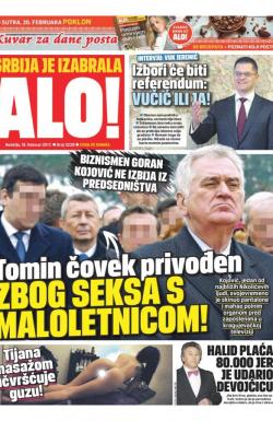 Alo - broj 3228, 19. feb 2017.