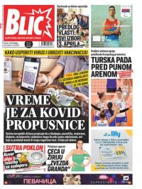 Blic - broj 8806, 3. sep 2021.