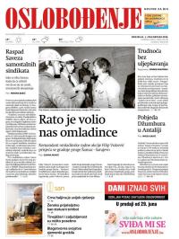 Oslobođenje - broj 25716, 1. jul 2018.