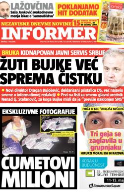 Informer - broj 914, 7. maj 2015.