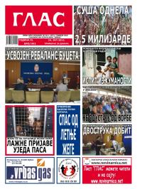 Glas, Vrbas - broj 992, 24. jul 2012.