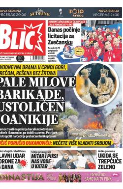 Blic - broj 8809, 6. sep 2021.