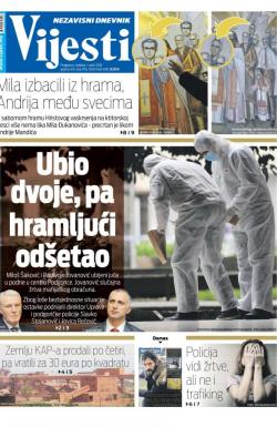 Vijesti - broj 7176, 1. apr 2018.