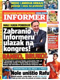 Informer CG - broj 938, 4. jun 2015.