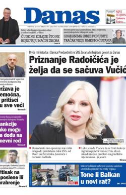 Danas - broj 9421, 2. okt 2023.