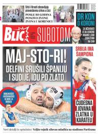 Blic - broj 8779, 7. avg 2021.