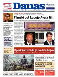 Danas - broj 6413, 21. apr 2015.