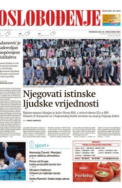 Oslobođenje - broj 25353, 26. jun 2017.