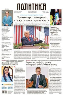Politika - broj 39991, 4. apr 2025.