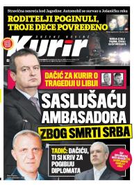 Kurir - broj 735, 22. feb 2016.