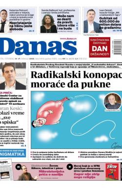 Danas - broj 10143, 14. feb 2026.