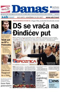Danas - broj 5992, 24. feb 2014.