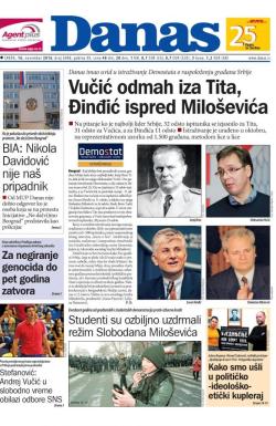 Danas - broj 6988, 16. nov 2016.