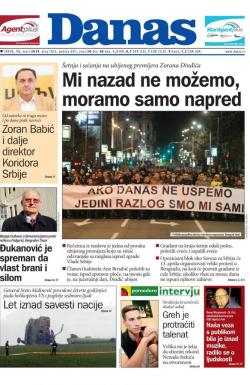 Danas - broj 7835, 13. mar 2019.