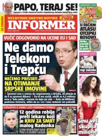Informer - broj 1357, 12. okt 2016.