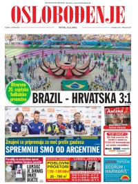 Oslobođenje - broj 24.255, 13. jun 2014.