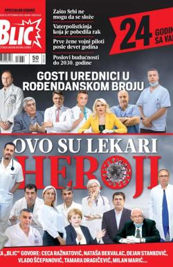 Blic - broj 8461, 16. sep 2020.