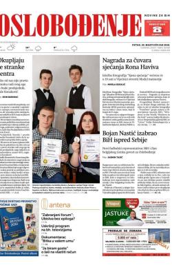 Oslobođenje - broj 25625, 30. mar 2018.