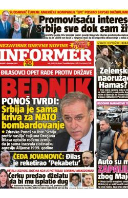 Informer - broj 3544, 7. dec 2023.