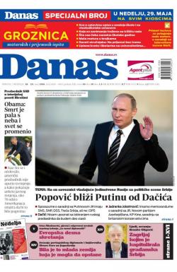 Danas - broj 6816-6817, 28. maj 2016.