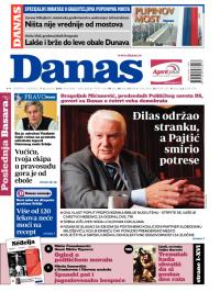 Danas - broj 6306-6307, 3. jan 2015.