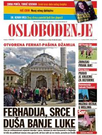 Oslobođenje - broj 24.950, 8. maj 2016.