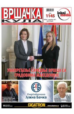 Vršačka kula - broj 1145, 1. dec 2017.